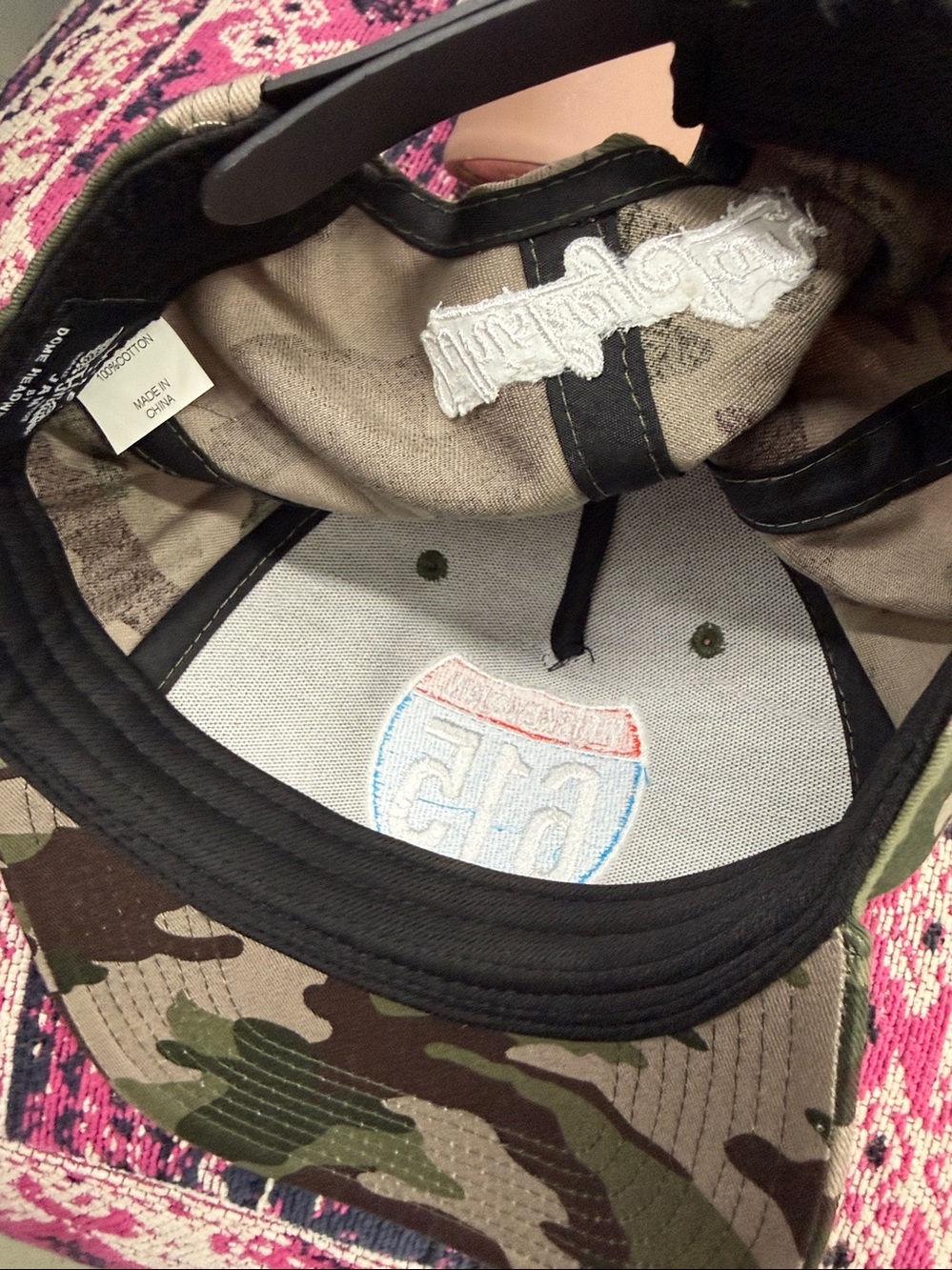 Whiskey Jam 615 Camo 100% Baseball Cap - Picture 3 of 4